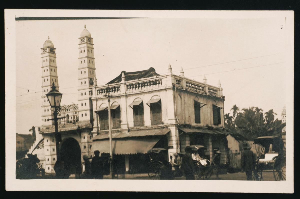 Masjid Jamae photographed in 1918